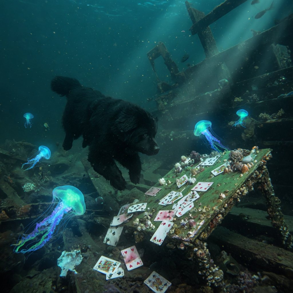 Sunken Bone Wreck — Deep-Sea Treasure themed free social slot game art