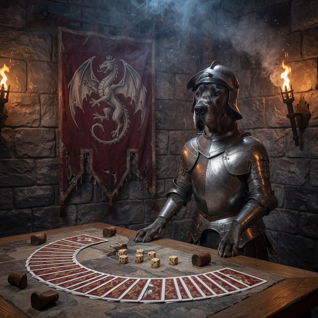 Sir Barks-a-Lot — Medieval Knights themed free social slot game art